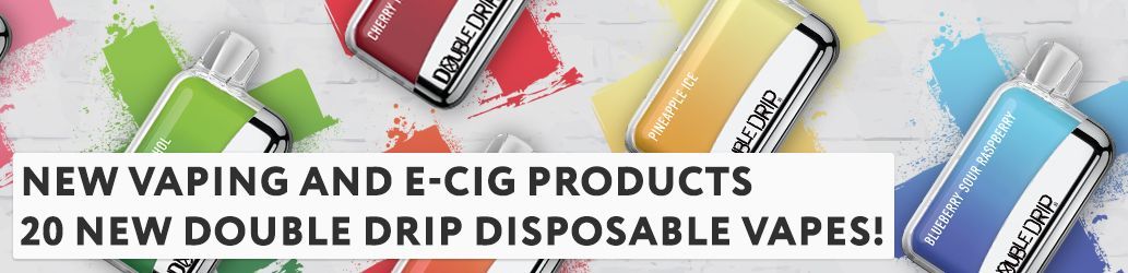 20 NEW Double Drip Disposable Vapes!