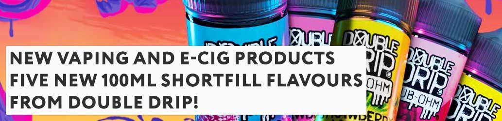 Five NEW 100ml Shortfill Flavours from Double Drip! 