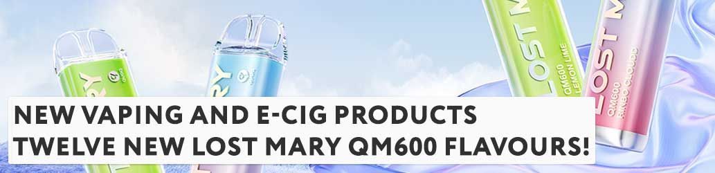 Twelve Incredible NEW Lost Mary QM600 flavours! 