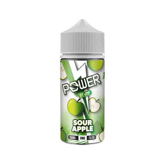 Sour Apple Juice N Power E Liquid 120ml Vapestore