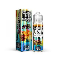 mango raspberry ice cream double-drip eliquid shortfill