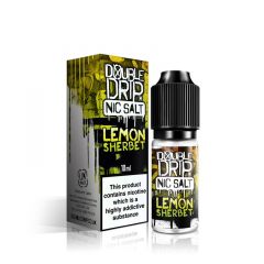 lemon sherbet double drip nic salt eliquid 10ml