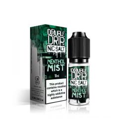 menthol mist double drip nic salt eliquid 10ml