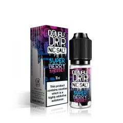 super berry sherbet double drip nic salt eliquid 10ml