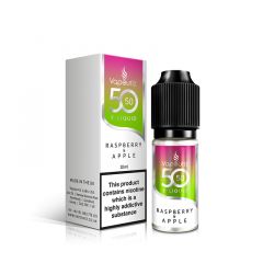 vapouriz 50 50 eliquid raspberry and apple 10ml