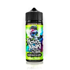 Flava Junki Blue Razz & Lime 100ml Shortfill E-Liquid