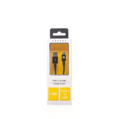 Type C USB to USB Cable 1M - Black