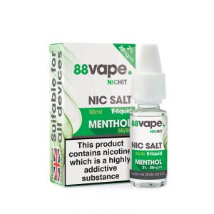 Nic Hit Menthol Nic Salt  10ml E-Liquid- 20mg