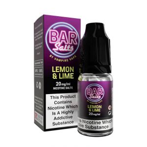 Lemon & Lime 10ml Nic Salt E-Liquid By Vampire Vape