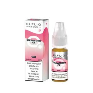 ElfLiq Strawberry Ice Nic Salt E-Liquid