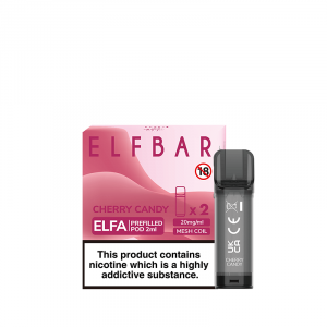Elfa Cherry Candy Prefilled Pods 20mg - 2 Pack