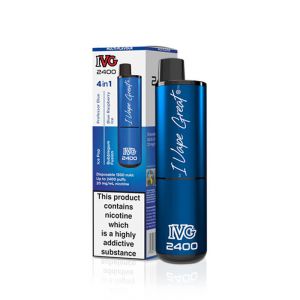 2400 Blue Edition 4 In 1 20mg Disposable Vape