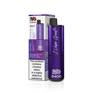 2400 Purple Edition 4 In 1 20mg Disposable Vape
