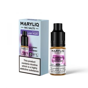 Maryliq Blueberry Sour Raspberry 10ml Nic Salt E-Liquid - 20mg