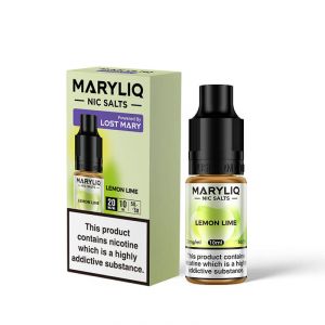 Maryliq Lemon Lime 10ml Nic Salt E-Liquid - 20mg