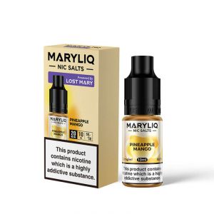 Maryliq Pineapple Mango 10ml Nic Salt E-Liquid - 20mg