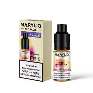 Maryliq Pink Lemonade 10ml Nic Salt E-Liquid - 20mg