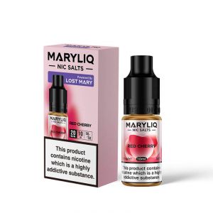 Maryliq Red Cherry 10ml Nic Salt E-Liquid - 20mg