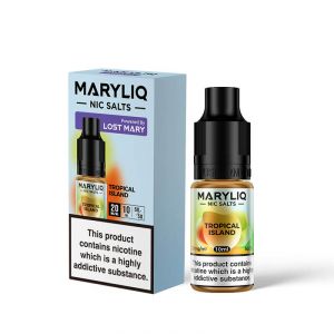 Maryliq Tropical Island 10ml Nic Salt E-Liquid - 20mg