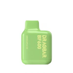 Dragbar BF600 Green Apple Ice Disposable Vape 20mg