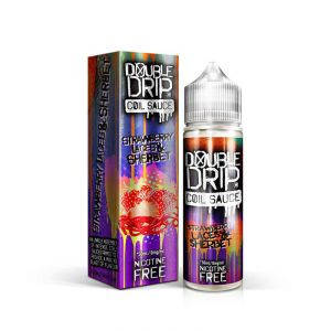 strawberry laces sherbet double-drip eliquid shortfill