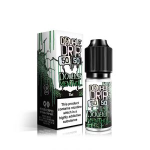 double menthol  50 50 double drip eliquid 10ml