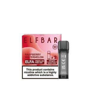 Elfa Raspberry Watermelon Prefilled Pods 20mg - 2 Pack