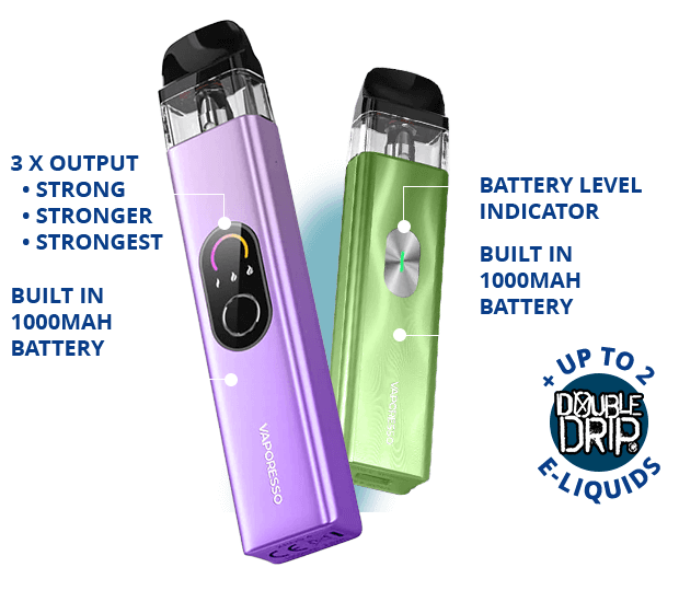 Vapestore. New from Vaporesso. Xros 4 and Xros 4 Mini