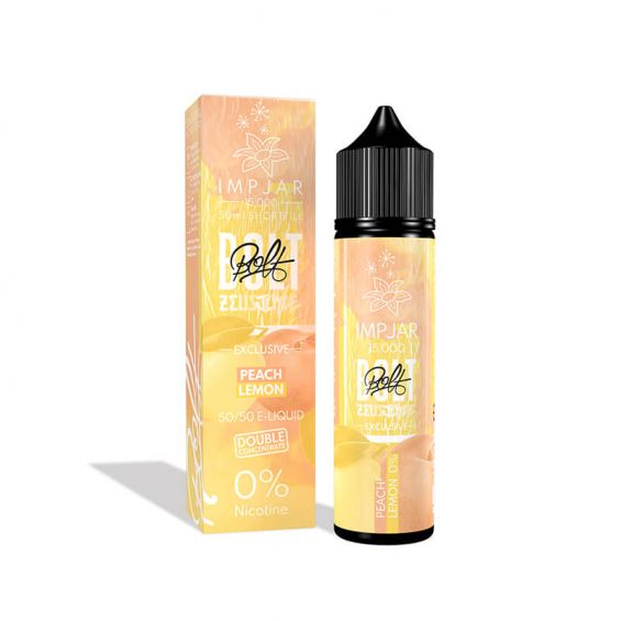 Imp Jar zeus Peach lemon 50ml Shortfill E-Liquid