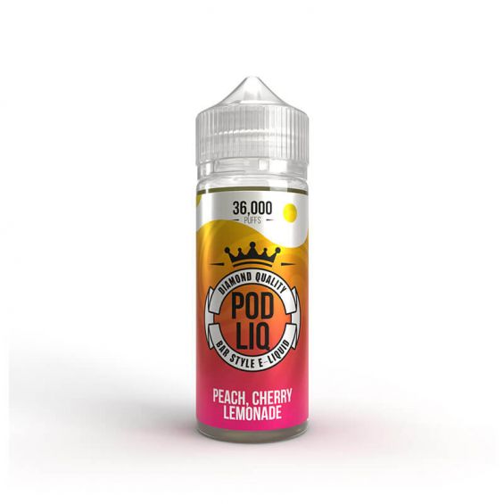 Riot Squad Pod Liq Peach Cherry Lemonade 80ml Shortfill E-Liquid