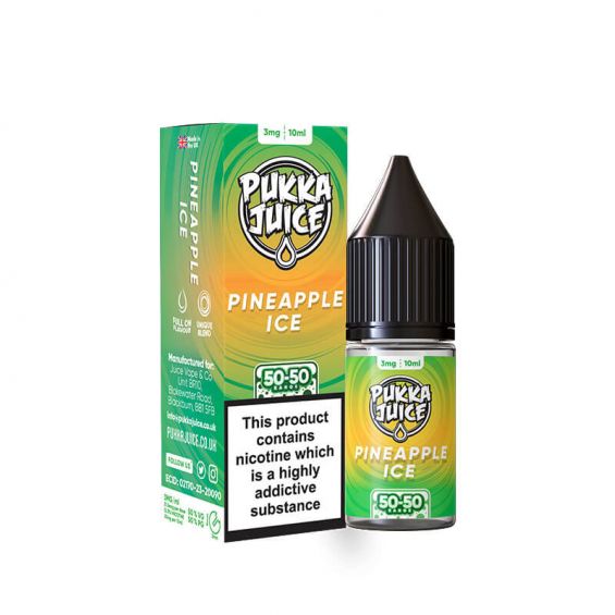 Pukka Juice Pineapple Ice 10ml 50/50 E-Liquid