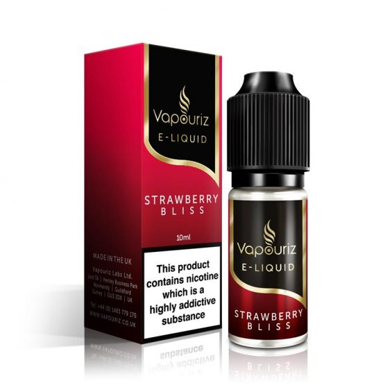 Vapouriz Premium Strawberry Bliss E-Liquid 10ml
