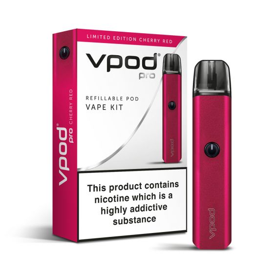 Vapouriz Premium VPod Pro Pod Kit cherry
