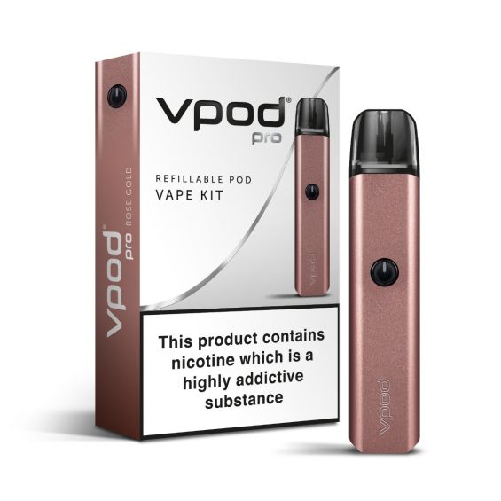 Vapouriz Premium VPod Pro Pod Kit rose gold