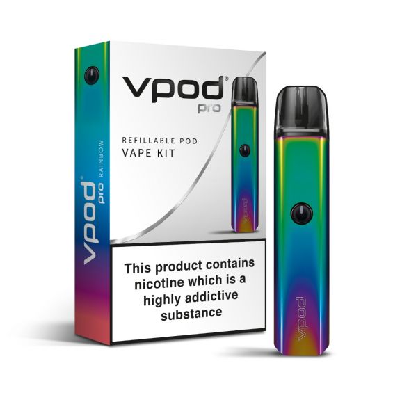 Vapouriz Premium VPod Pro Pod Kit rainbow