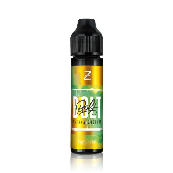 Zeus Juice Bolt Banana Custard 50ml Shortfill E-Liquid 