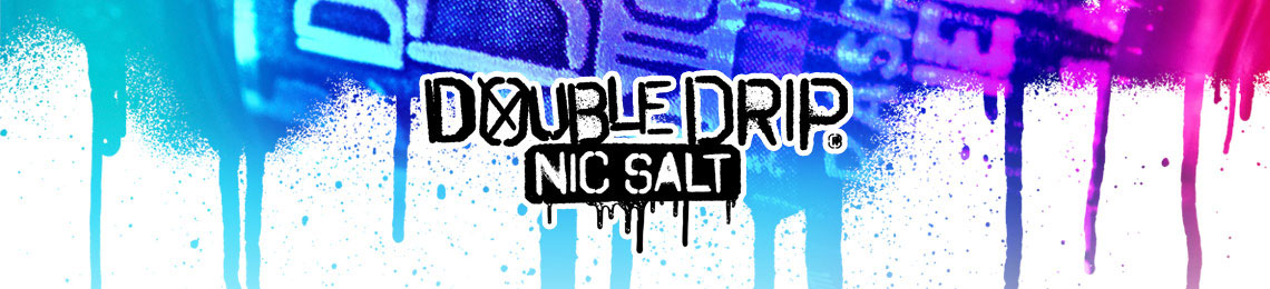 Double Drip Nicotine Salts 50-50 E-Liquid Shop now at Vapouriz
